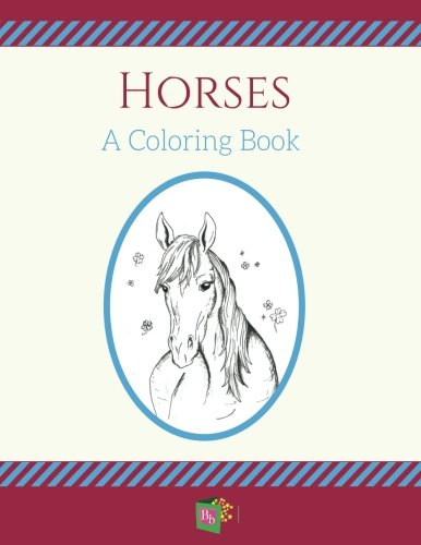 Horses: Coloring Book