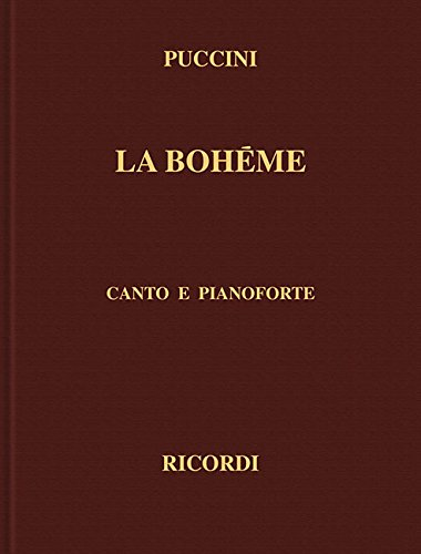 La Boheme: Canto E Pianoforte