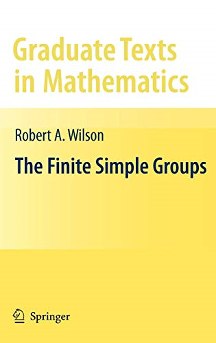 The Finite Simple Groups (Graduate Texts in Mathematics)