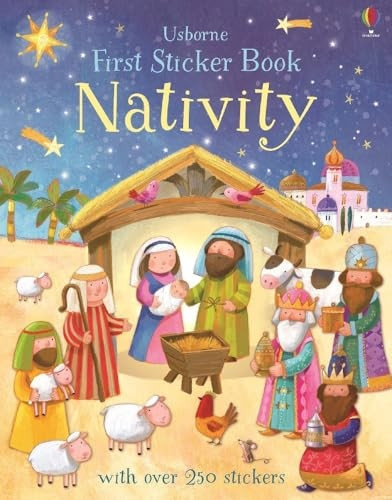 First Sticker Book Nativity (First Sticker Books)