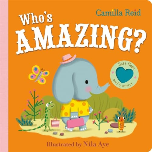 Who's Amazing?: A felt flaps book with a mirror (Felt Flaps mirror book - Camilla Reid)