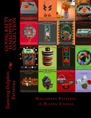 Going Batty Halloween Collection: Halloween Patterns in Plastic Canvas