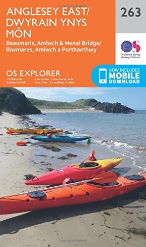 OS Explorer Map (263) Anglesey East