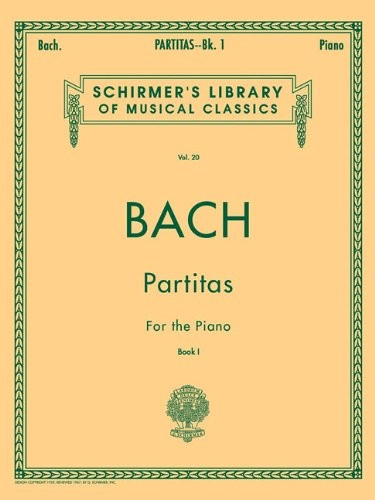 Partitas - Book 1: Piano Solo