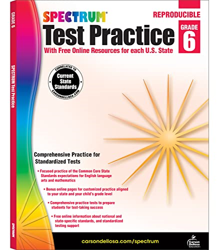 Spectrum Test Practice Grade 6