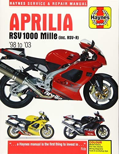 Aprilia RSV100 Mille Motorcycle Repair Manual