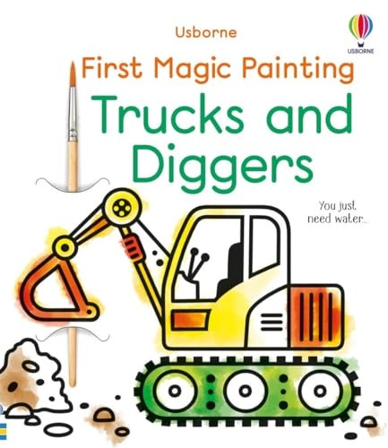 First Magic Painting Trucks and Diggers (First Magic Painting)
