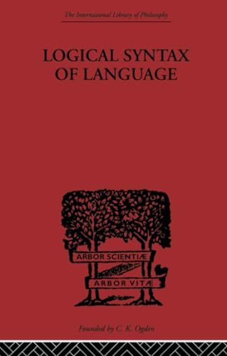 Logical Syntax of Language