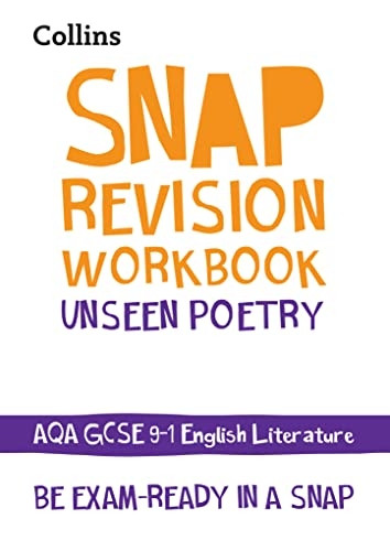 Unseen Poetry Workbook: New GCSE Grade 9-1 English Literature AQA (Collins GCSE 9-1 Snap Revision) (Collins GCSE 9-1 Snap Revision)