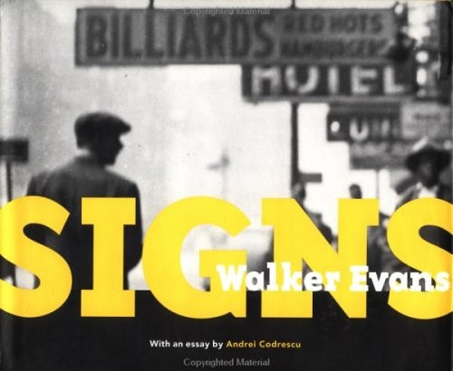Walker Evans-Signs