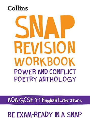 Power & Conflict Poetry Anthology Workbook: New GCSE Grade 9-1 English Literature AQA: GCSE Grade 9-1 (Collins GCSE 9-1 Snap Revision) (Collins GCSE 9-1 Snap Revision)