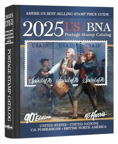 Us/Bna Postage Stamp Catalog 2025 by H. E. Harris