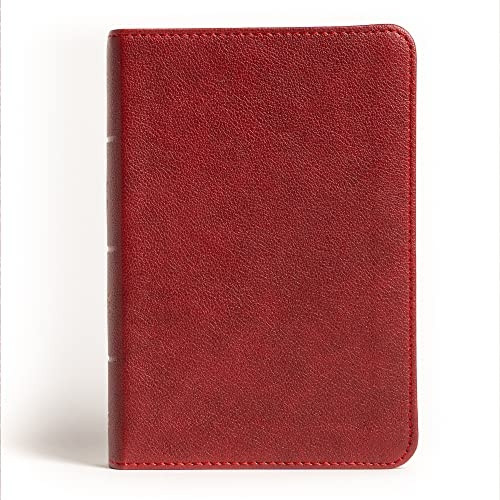 NASB Large Print Compact Reference Bible, Burgundy