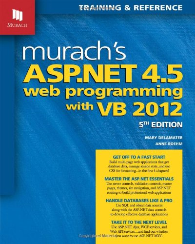 Murachs ASP.NET 4.5 Web Programming with VB 2012