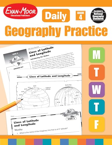 Daily Geography Practice, Grade 4