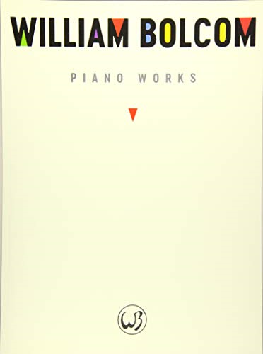 BOLCOM WILLIAM PIANO WORKS PF BOOK