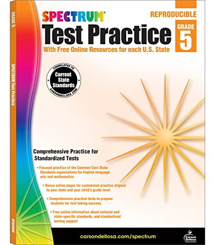 Spectrum Test Practice Grade 5