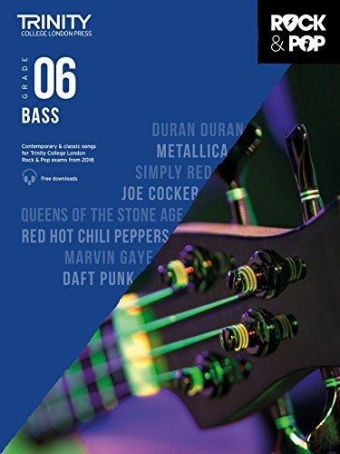 Trinity Rock & Pop 2018 Bass Grade 6 - Trinity Rock & Pop 2018 (Sheet music)