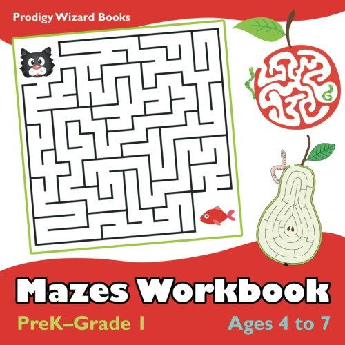 Mazes Workbook - Prek-Grade 1 - Ages 4 to 7