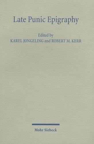 Late Punic Epigraphy