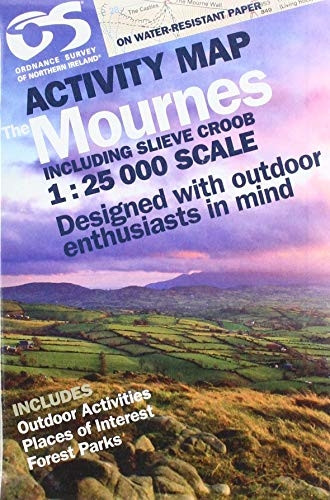 OSNI 1:25000 Mournes Activity Including Slieve Croob (Activity)