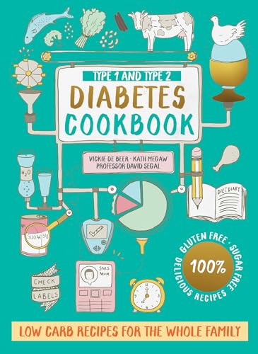 Type 1 and Type 2  Diabetes Cookbook: Low Carb  Recipes for the Whole  Family