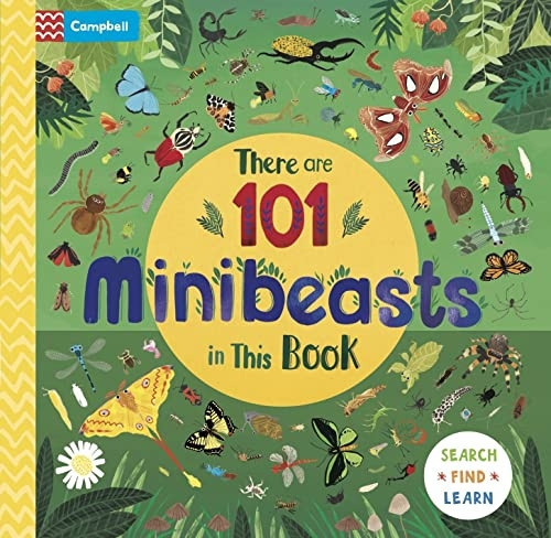 There are 101 Minibeasts in This Book (There Are 101) [Board book]