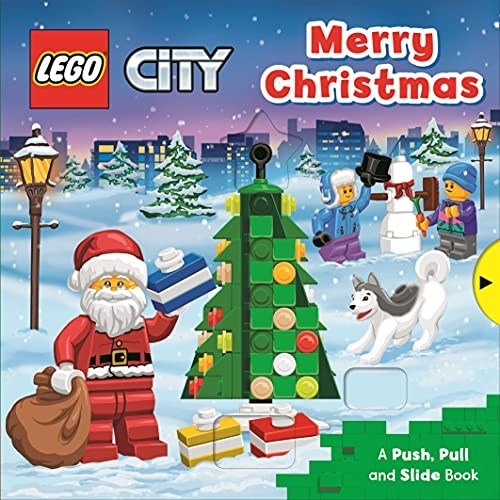 LEGO (R) City. Merry Christmas: A Push, Pull and Slide Book (LEGO (R) City. Push, Pull and Slide Books) [Board book]
