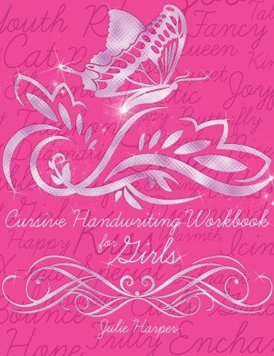 Cursive Handwriting Workbook for Girls