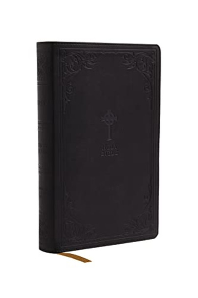 NRSV, Catholic Bible, Gift Edition, Leathersoft, Black, Comfort Print: Holy Bible