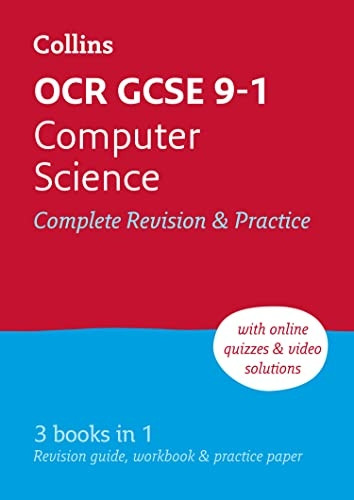 OCR GCSE 9-1 Computer Science Complete Revision & Practice: Ideal for home learning, 2023 and 2024 exams (Collins GCSE Grade 9-1 Revision) (Collins GCSE Grade 9-1 Revision)