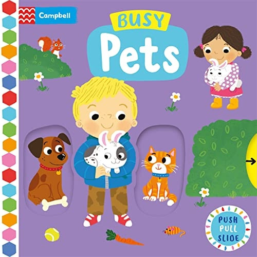 Busy Pets (Campbell Busy Books) [Board book]