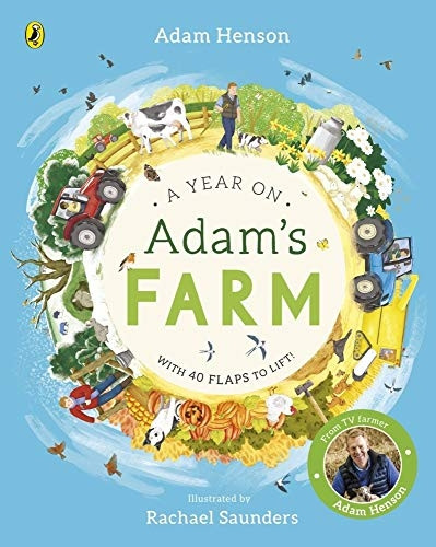 A Year on Adam's Farm [Board book]