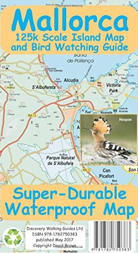 Mallorca Super-Durable Map andBird Watching Guide