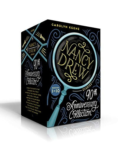 Nancy Drew Diaries 90th Anniversary Collection: Curse of the Arctic Star; Strangers on a Train; Mystery of the Midnight Rider; Once Upon a Thriller; Sabotage at Willow Woods; Secret at Mystic Lake; The Phantom of Nantucket; The Magician's Secret; The