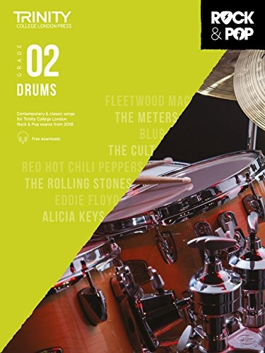 Trinity Rock & Pop 2018 Drums Grade 2 - Trinity Rock & Pop 2018 (Sheet music)