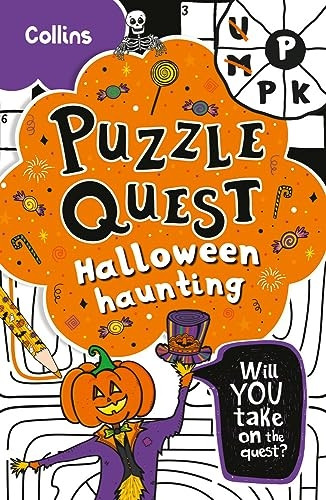 The Halloween Haunting: Solve more than 100 puzzles in this adventure story for kids aged 7+ (Puzzle Quest) (Puzzle Quest)