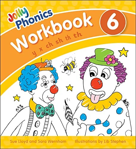 Jolly Phonics Workbook 6: in Precursive Letters (British English edition) (Jolly Phonics: Workbook)