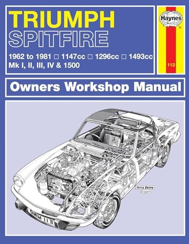 Trimph Spitfire Owner's Workshop Manual (Haynes Service and Repair Manuals)