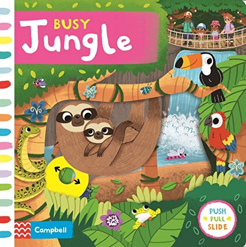Busy Jungle (Campbell Busy Books) [Board book]