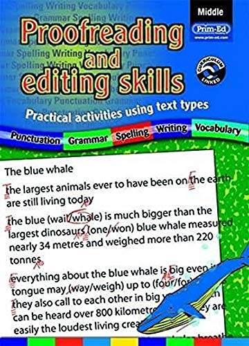Proofreading and Editing Skills: Middle: Practical Activities Using Text Types