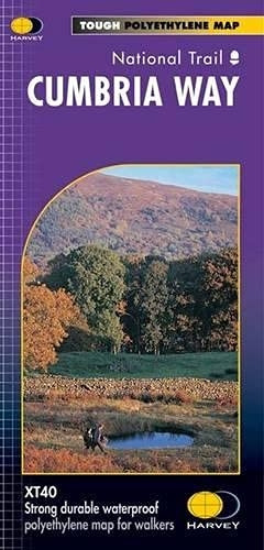 Cumbria Way XT40 (Route Map) [Folded Map]