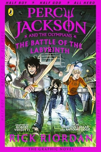 The Battle of the Labyrinth: The Graphic Novel (Percy Jackson Book 4)