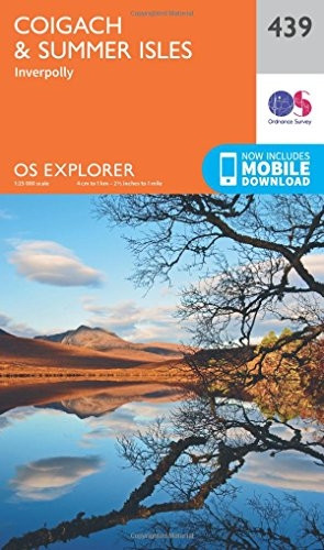 OS Explorer Map (439) Coigach and Summer Isles