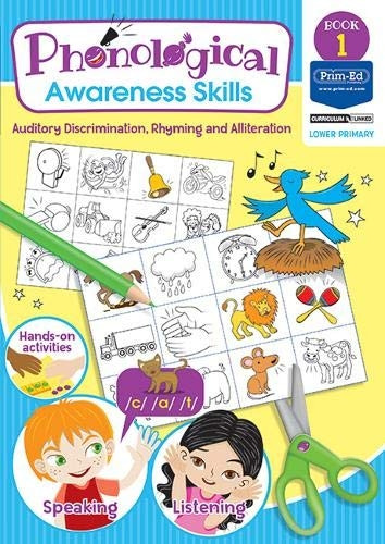 Phonological Awareness Skills Book 1: Auditory Discrimination, Rhyming and Alliteration (Phonological Awareness Skills)