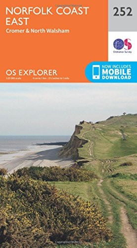 OS Explorer Map (252) Norfolk Coast East