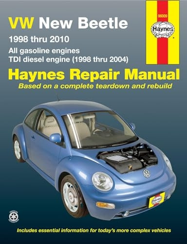 VW New Beetle Automotive Repair Manual: 1998-10 (Haynes Automotive Repair Manuals)