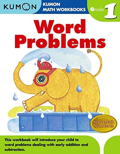 Word Problems, Grade 1 (Kumon Math Workbooks)