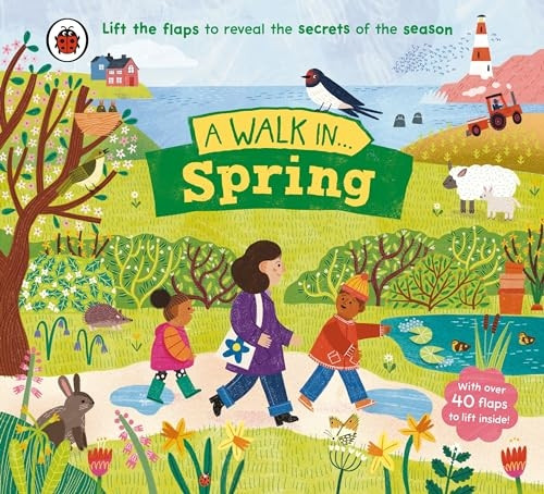 A Walk in Spring: Lift the flaps to reveal the secrets of the season (Walk in... A)