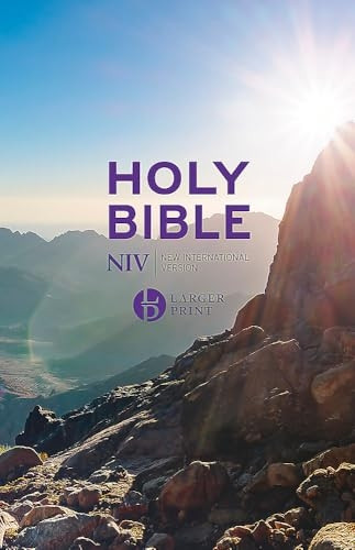 NIV Larger Print Personal Value Hardback Bible